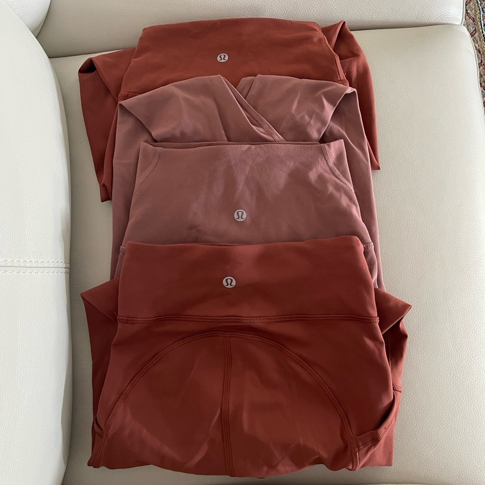 Lululemon bundle of 3 leggings